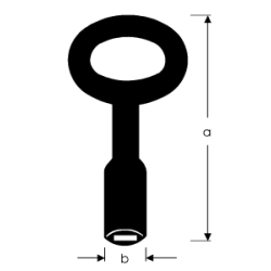 Dornschlüssel Flachring