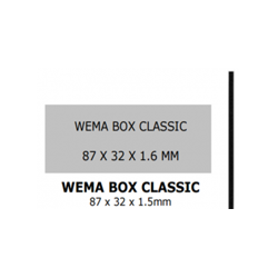 Briefkastenschild Wema-Box...
