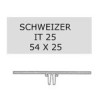 Sonnerieschild Schweizer IT 25