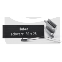 Briefkastenschild Huber AG