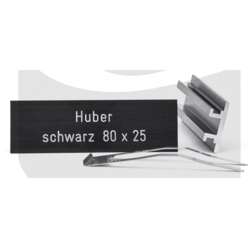 Briefkastenschild Huber AG