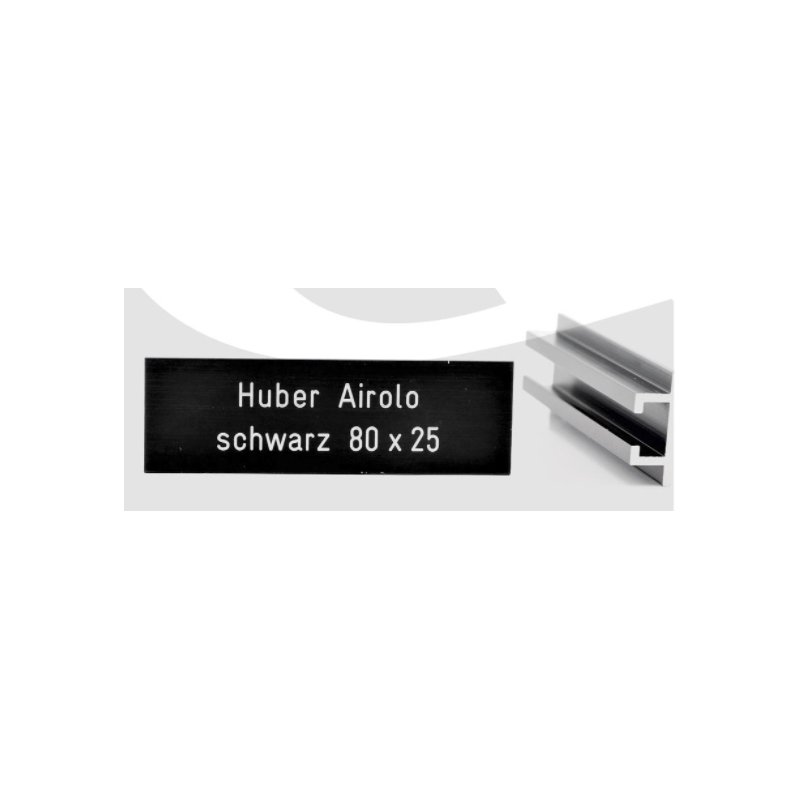 Briefkastenschild Huber Airolo